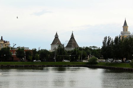 Foto de View on the kremlin in the city of novgorod - Imagen libre de derechos