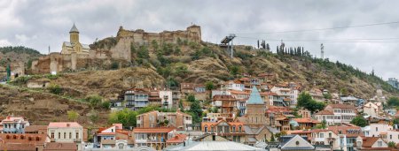 Téléchargez les photos : Vue de la forteresse de Narikala, Tbilissi, Géorgie - en image libre de droit