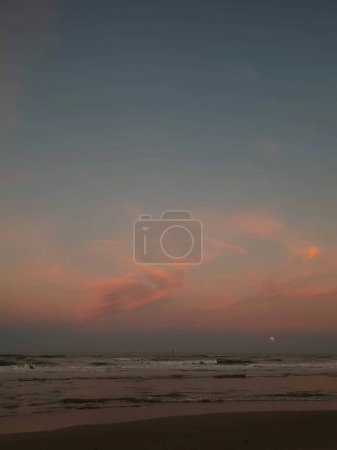 Photo for Rimini Beach at Sunset - Royalty Free Image