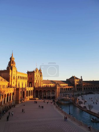 Téléchargez les photos : Sevilla Espagne Place vue panoramique - en image libre de droit