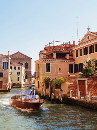 Foto de Venecia paisaje de la ciudad hermosa vista del canal - Imagen libre de derechos