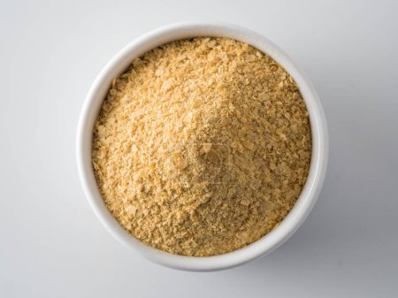 Photo for Nutritional inactive yeast top view - Royalty Free Image