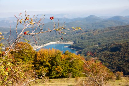 Téléchargez les photos : Lac montagna spaccata, vue sur le dessus - en image libre de droit