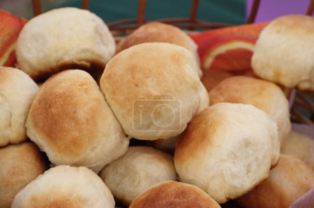 Photo for Kneaded homemade bread, close-up view - Royalty Free Image