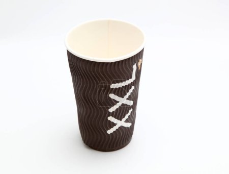 Photo for Cardboard cup close up - Royalty Free Image