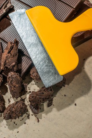 Téléchargez les photos : Outils pour la fabrication de chocolats, gros plan - en image libre de droit