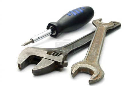 Photo for Iron tools close up - Royalty Free Image