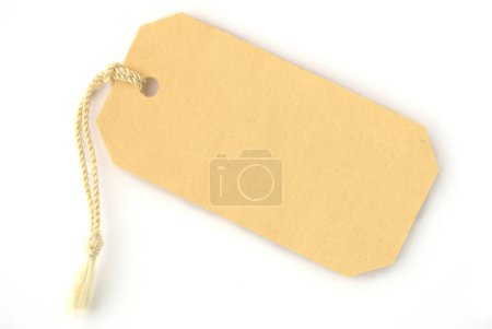 Photo for Yellow label close up - Royalty Free Image