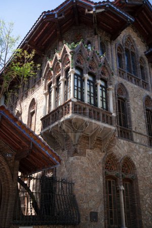 Foto de Arquitectura modernista de Casa Golferichs, Eixample, Barcelona - Imagen libre de derechos
