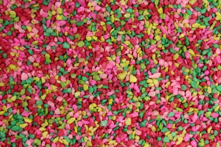 Photo for Colorful decoration granules as a background - Royalty Free Image