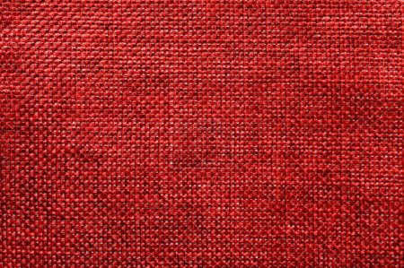 Photo for Abstract creative backdrop. red jute background - Royalty Free Image