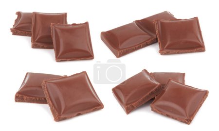 Foto de Chocolate sobre fondo blanco - Imagen libre de derechos