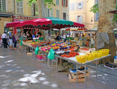 Foto de Mercado al aire libre en Francia - Imagen libre de derechos