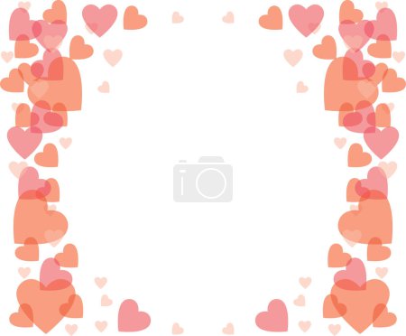 Photo for Heart shapes, colorful picture - Royalty Free Image