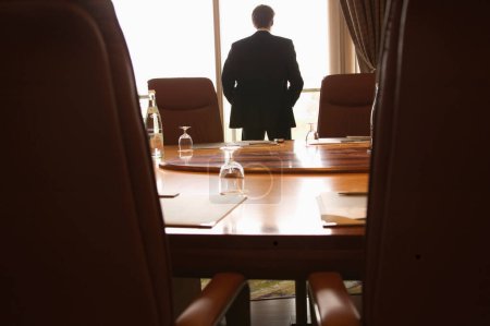 Photo for Businessman in the boardroom - Royalty Free Image