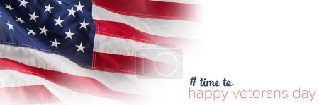 Foto de Imagen compuesta del logotipo para el día de los veteranos en el hashtag América - Imagen libre de derechos