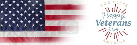 Foto de Imagen compuesta del logotipo para el día de los veteranos - Imagen libre de derechos