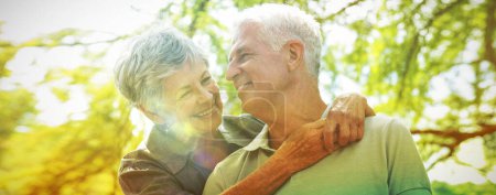 Photo for "Happy old couple smiling " - Royalty Free Image