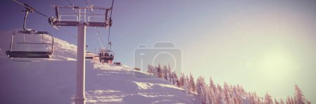 Photo for Winter landscape scenic view - Royalty Free Image