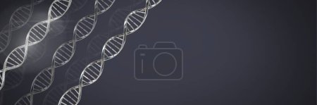 Photo for Clone men with genetic DNA - Royalty Free Image
