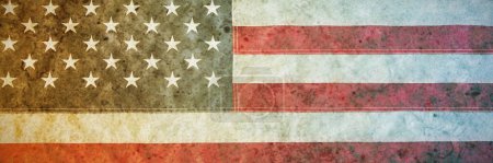 Téléchargez les photos : Drapeau national américain avec étoiles et rayures - en image libre de droit