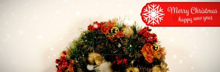 Foto de Feliz Navidad tarjeta de fondo festivo - Imagen libre de derechos