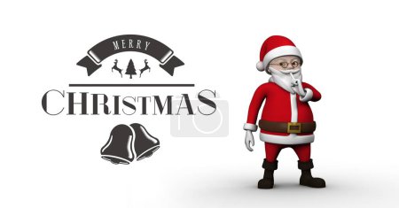 Photo for Merry Christmas, holiday card - Royalty Free Image