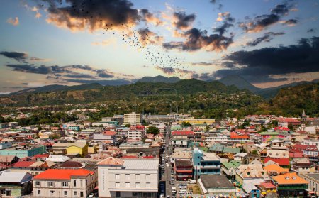 Foto de Panorama, Rosseau Dominica barbados, viajes - Imagen libre de derechos