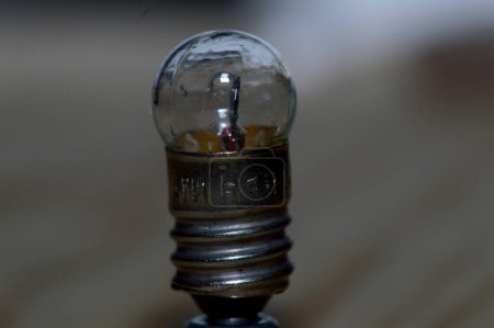 Photo for Small incandescent light bulb - Royalty Free Image
