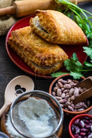 Photo for Traditional Georgian cuisine background - Royalty Free Image
