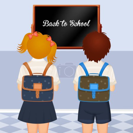 Téléchargez les photos : Retour à l'école, image colorée - en image libre de droit
