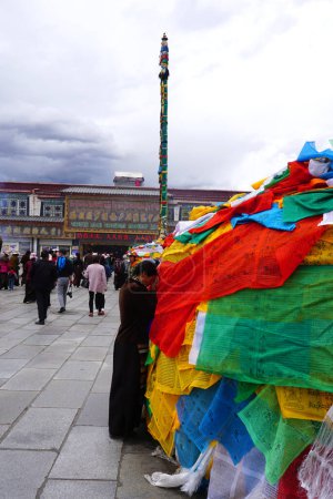 Photo for Scenic view of Lhasa, Tibet China" - Royalty Free Image