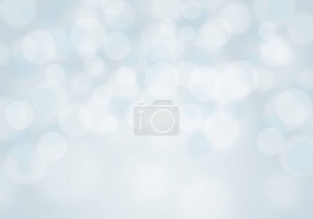 Photo for White blurred background with bubbles and clouds - Royalty Free Image