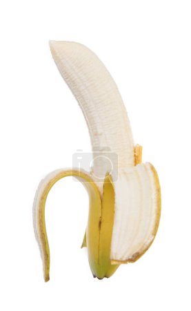 Téléchargez les photos : Banane isolée sur fond blanc - en image libre de droit
