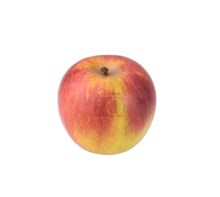 Téléchargez les photos : Pomme sur fond blanc - en image libre de droit