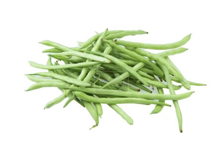 long beans isolated on white 