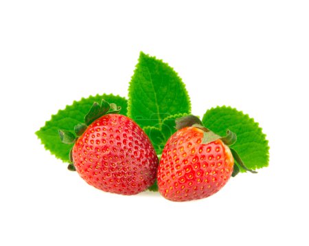 Photo for Close up view of delicious fresh strawberries - Royalty Free Image