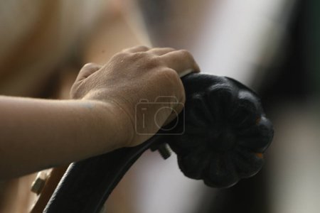 Photo for Male Hand Closeup view - Royalty Free Image