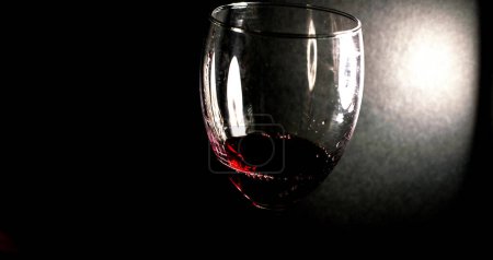 Photo for Red wine in a glass close-up view - Royalty Free Image