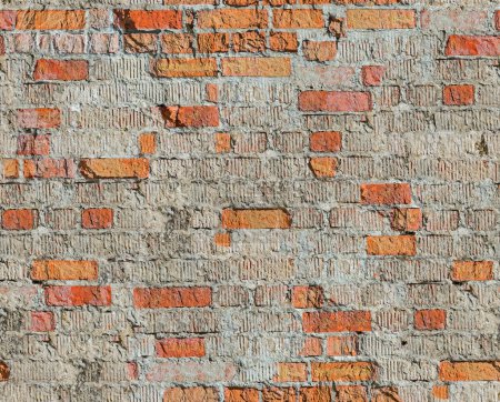Photo for Old brickwork close-up view - Royalty Free Image