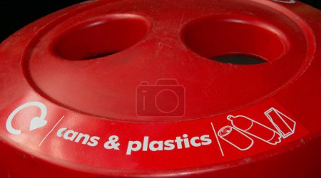Photo for Recycling Bin close-up view - Royalty Free Image