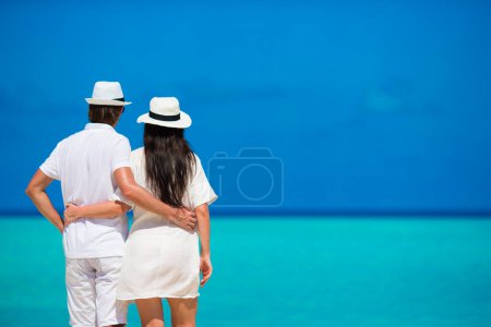 Photo for Young happy family during honeymoon - Royalty Free Image