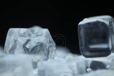 Foto de Cubitos de hielo vista de cerca - Imagen libre de derechos