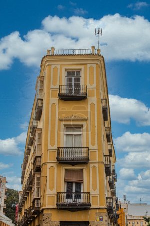 Photo for Yellow Stucco Apartments in Cartegena - Royalty Free Image