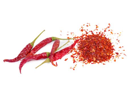 Photo for "Dried and grinded red chili peppers" - Royalty Free Image