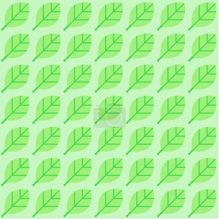 Téléchargez les photos : Fond de feuilles vertes, illustration colorée - en image libre de droit