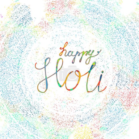 Téléchargez les photos : Carte Happy Holi Festival - en image libre de droit