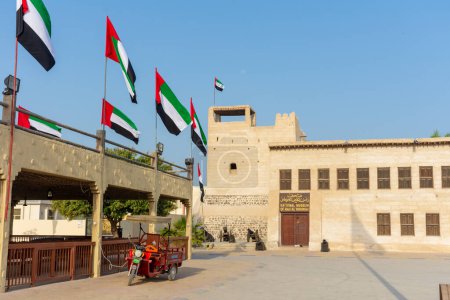 Photo for Entrance of the Ras al Khaimah Museum in the morning sun - Royalty Free Image