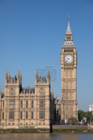 Foto de Vista de la torre Bigben en Londres - Imagen libre de derechos