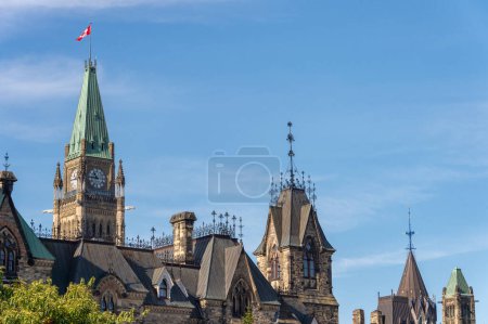 Foto de Edificio del Parlamento canadiense en Ottawa - Imagen libre de derechos